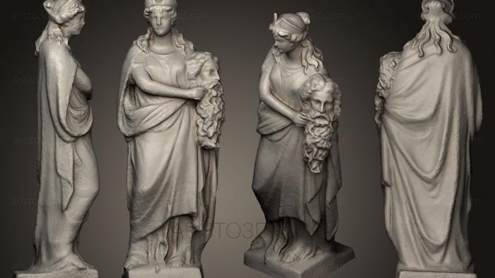 Religious statues (STKRL_0121) 3D model for CNC machine